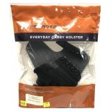 Glock 17/19/26 RH Padded Hybrid Holster, in