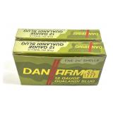 x2- Boxes of 12 Ga. 2.75" Dan Arms Gualandi slugs,