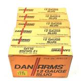 x6- Boxes of 12 Ga. 2.75" Dan Arms slugs,