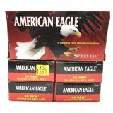 x5- Boxes of .40 S&W 180-grain FMJ American Eagle