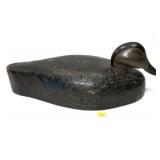 Ken Harris Black Duck Carved Wooden Decoy, 1948