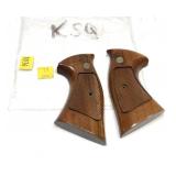 S&W Wooden Grips, marked A108