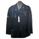 U.S Army Uniform, 1985 Jacket, pants, shirt and