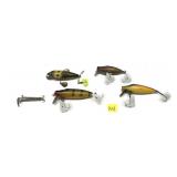 Lot, 5 assorted vintage lures