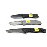 Lot, 3 folding knives includes: Gerber, Kershaw,