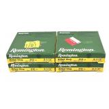 x4- Boxes of .410 Ga. 2.5" Remington rifled slugs,