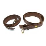 Lot: Triple K Leather Cartridge Belt 740-L C 45