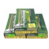 x3- Boxes of 12 Ga. 2.75" Remington copper solid