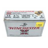 Box of 12 Ga. 2.75" No. 5 Winchester turkey loads,