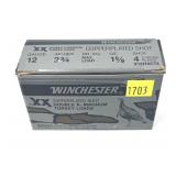 Box of 12 Ga. 2.75" No. 4 Winchester XX turkey