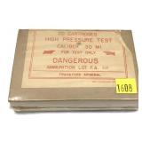 Box of .30 M1 (.30-06) Frankford Arsenal High