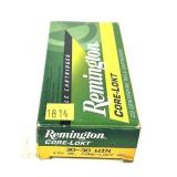 Box of .30-30 WIN 170-grain Core-Lokt SP
