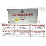 x7- Boxes of .45 Auto 230-grain FMJ Winchester