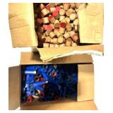 Lot, box of over 1,000 12 Ga. wads and box of