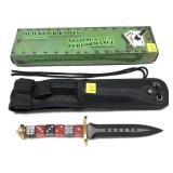 Blackjack Knives BJ047 knife with sheath and