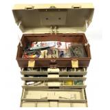 Plano 757 tackle box with contents includes