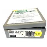 RCBS .222 REM 2-piece competition die set