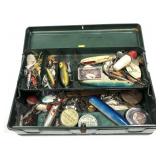 Early tackle box with contents