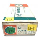 Box of Contender .357 Mag. No. 7.5 Hot Shots