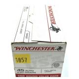 Box of .45 Auto 230-grain FMJ Winchester
