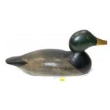 Mason Drake Mallard Carved Wooden Decoy