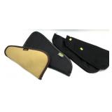 Lot: 4- Hand Gun Soft Cases