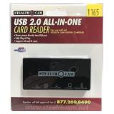 Stealth Cam USB All-In-One Card Reader, in package