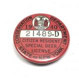 1940 Citizen Resident Special Deer license