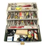 Plano 6300N tackle box with contents includes