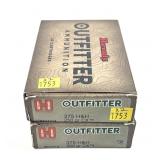 x2- Boxes of .375 H&H 250-grain CX Hornady