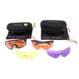 Lot: 2- Ranger Shooting Glass Sets, in cases