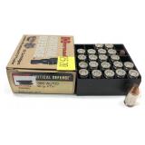 Hornady .380 Auto 90-grain cartridges, 22 Rds.