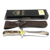 Puma White Hunter 116375 stag horn handle knife,