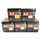 x5- Boxes of .140 Ga. 2.5" No. 9 Winchester AA
