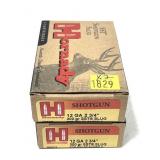 x2- Boxes of 12 Ga. 2.75" SST Hornady sabot slugs,