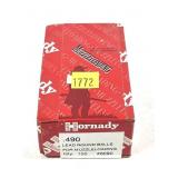 Box of .490 Hornady lead round balls for