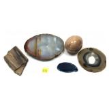 Lot: collection of assorted Geodes/ Crystals/