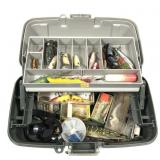 Plano tackle box with contents