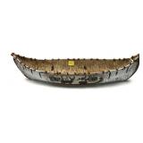 Native American Style Decorative Canoe