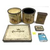 Lot: Vintage Cigarette tins, includes:
