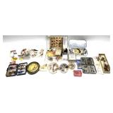 Lot, assorted antique and modern fly lures, and