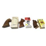 Lot: 3- Assorted Wooden Grips includes S&W
