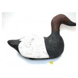 Carved Wooden Duck Decoy with weight