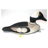 Bufflehead Drake Carved Wooden Decoy