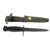 U.S. M7 Knife/ Bayonet with U.S. M8 A1 scabbard