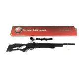 Hatsan Flash QE .25 cal. air rifle 3-9x32 with box