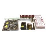 Lot, .25-35 117-grain military cartridges (20