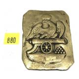 Reproduction Civil War Cap Plate