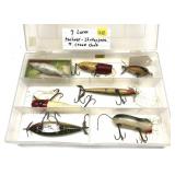 Lot, 7 assorted vintage lures includes