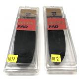 Lot: 2- Pachmayr Recoil Pads, size small and large